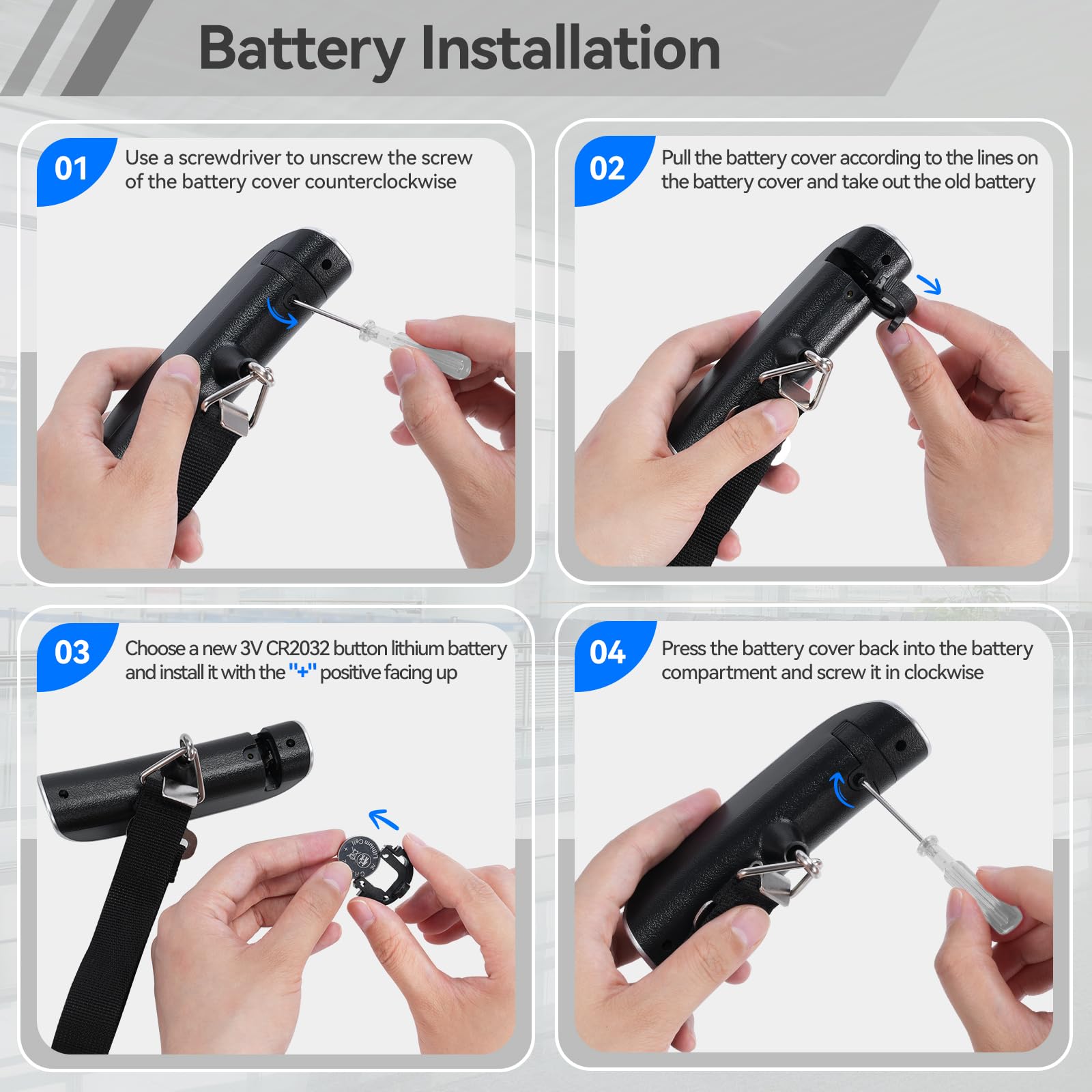 Dr.meter Luggage Scale 2 Pack Dr.meter Travel Scale Essentials Backlight LCD Display 110lb/50kg Luggage Weight Scale Portable Handheld Scale with Rubber Paint, Temperature Sensor, Battery Included