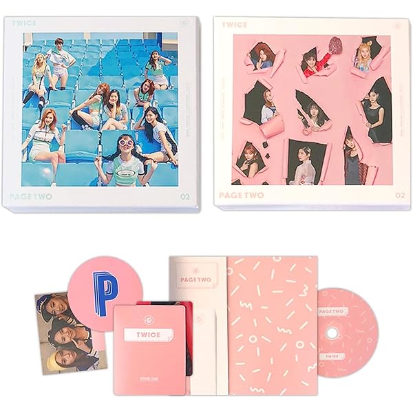 TWICE CD page tow ・ late1 PAGE TWO (CD) - Twice Official Store