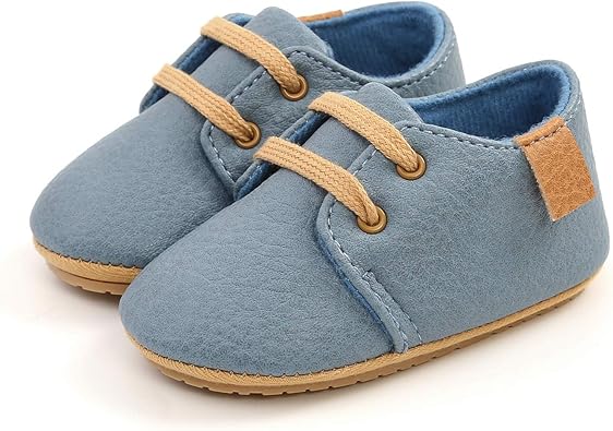 newborn leather shoes