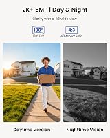 Reolink PoE Doorbell Camera 5MP Super HD Smart Video Doorbell with Chime 180° view 2