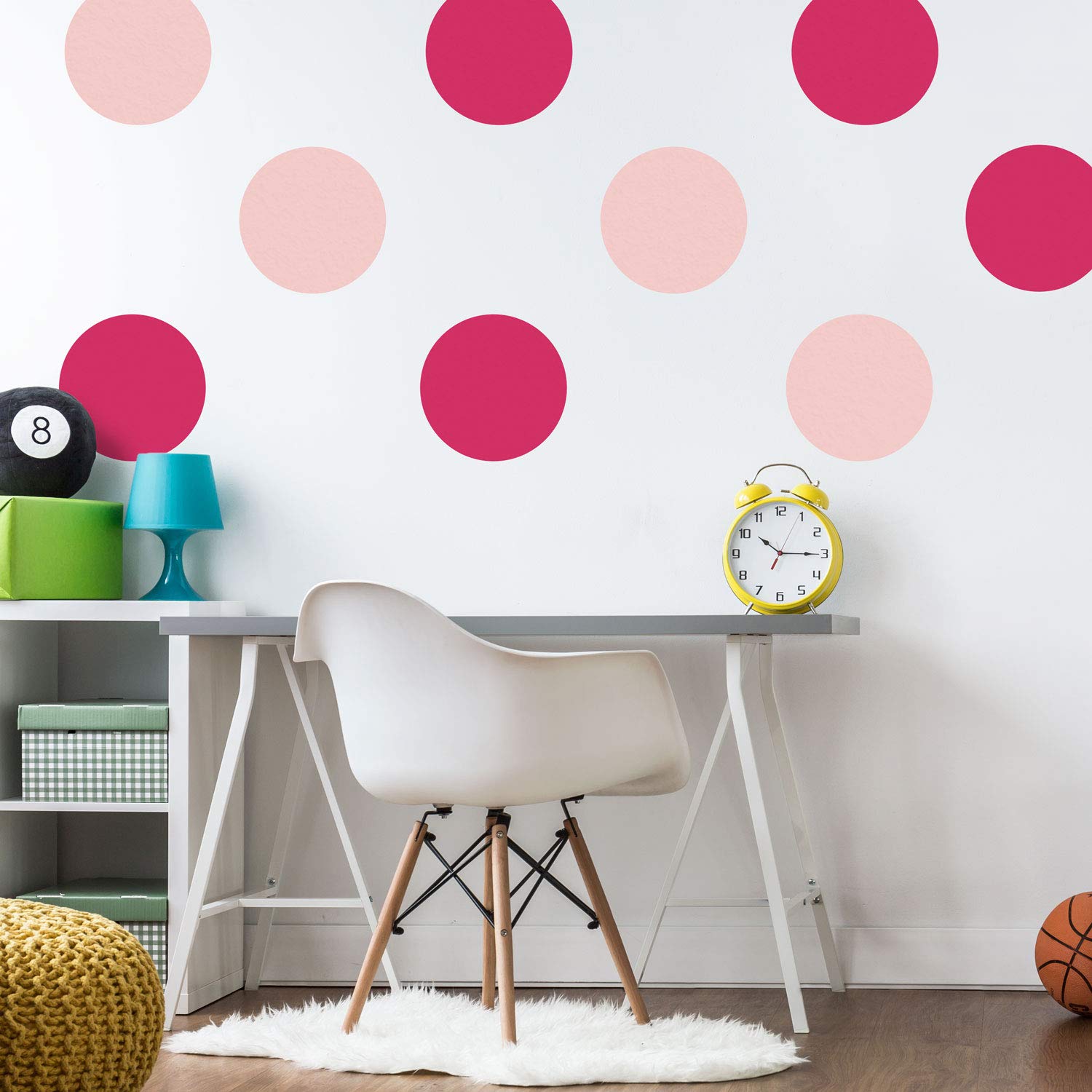 Circle Wall Stickers | Lots of Colours Options Available | Perfect for a Baby's Nursery or Child's Bedroom