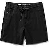 Roark Layover Traveler Walking Shorts – Lightweight Casual Hiking Shorts for Men, with Stretch Fabric, and Waist Drawstring