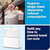 Tork Xpress Countertop Multifold Hand Towel Dispenser White H2 view 5