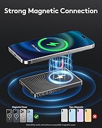 Ntaanoo Magnetic Power Bank for iPhone Magsafe