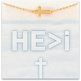 STORYJEWELLERY Cross Bracelet for Women - Religious, Baptism, Christian, Spiritual, Confirmation, Christmas, Faith, Inspirational Gifts