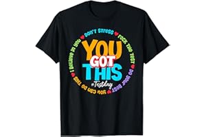 ROCK THE TEST DON'T STRESS JUST DO YOUR BEST Test Day Rock The Test Teacher Testing Day You Got This T-Shirt