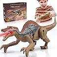 Gretex Remote Control Dinosaur Toys for 3 4 5 6 7 8 Years Old, Dinosaurs for Boys Age 4-7, Velociraptor Toy, RC Dinosaurs, Robot Dinosaur Toys for Kids 5-7, Toy for 3 4 5 6 7 8 Years Old Boys