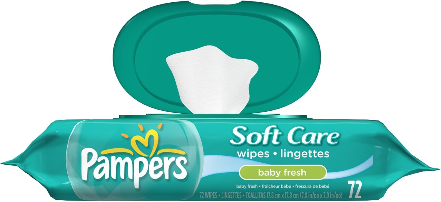 pampers soft care wipes