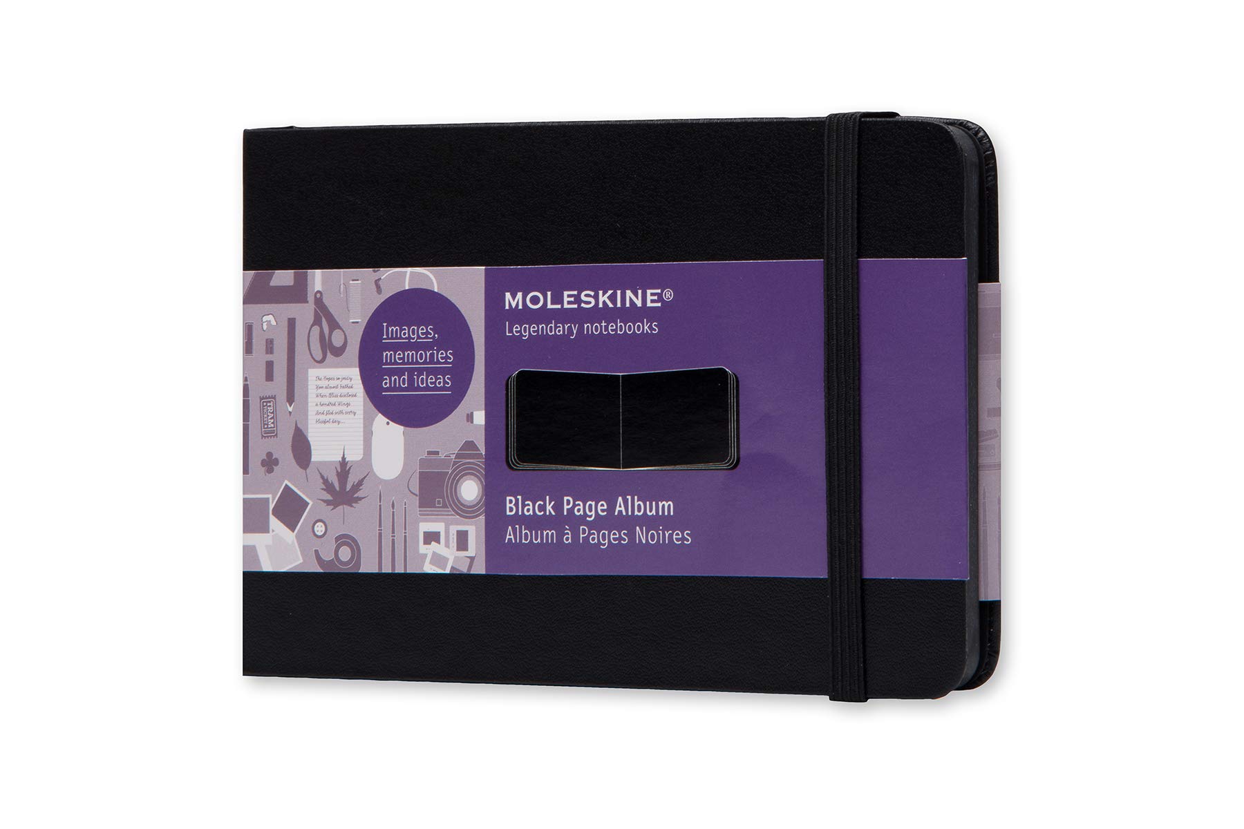 Moleskine Hard Black Page Album Pocket (Moleskine Classic)