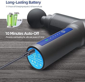 Pistolet do masażu karku, ramion, pleców, sportowy, ręczny ...