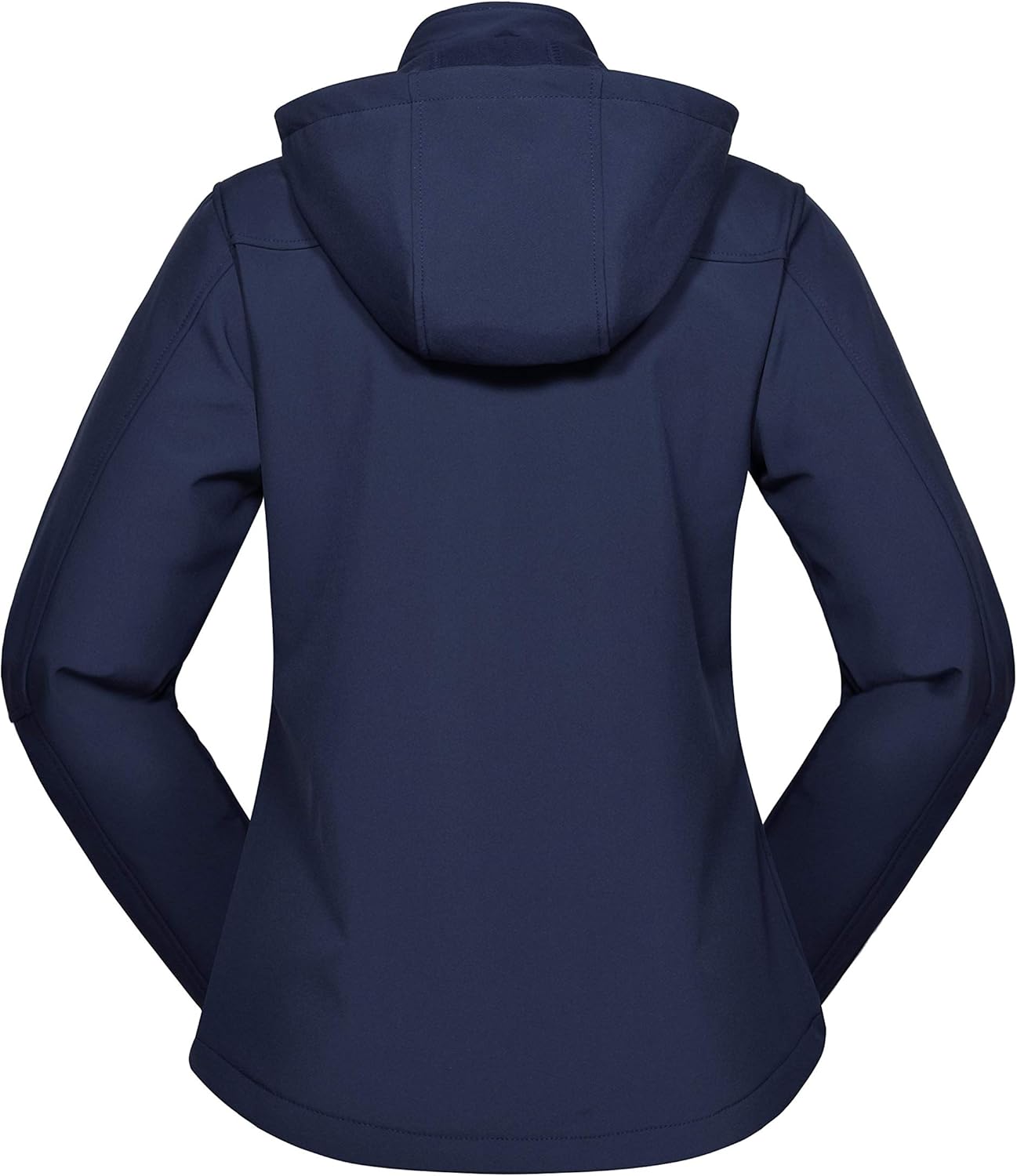 Little Donkey Andy Women’s Softshell Jacket with Removable Hood, Fleece Lined and Water Repellent: Clothing