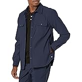 UNIONBAY mens Ub Tech Snap Front Performance Shirt Jacket