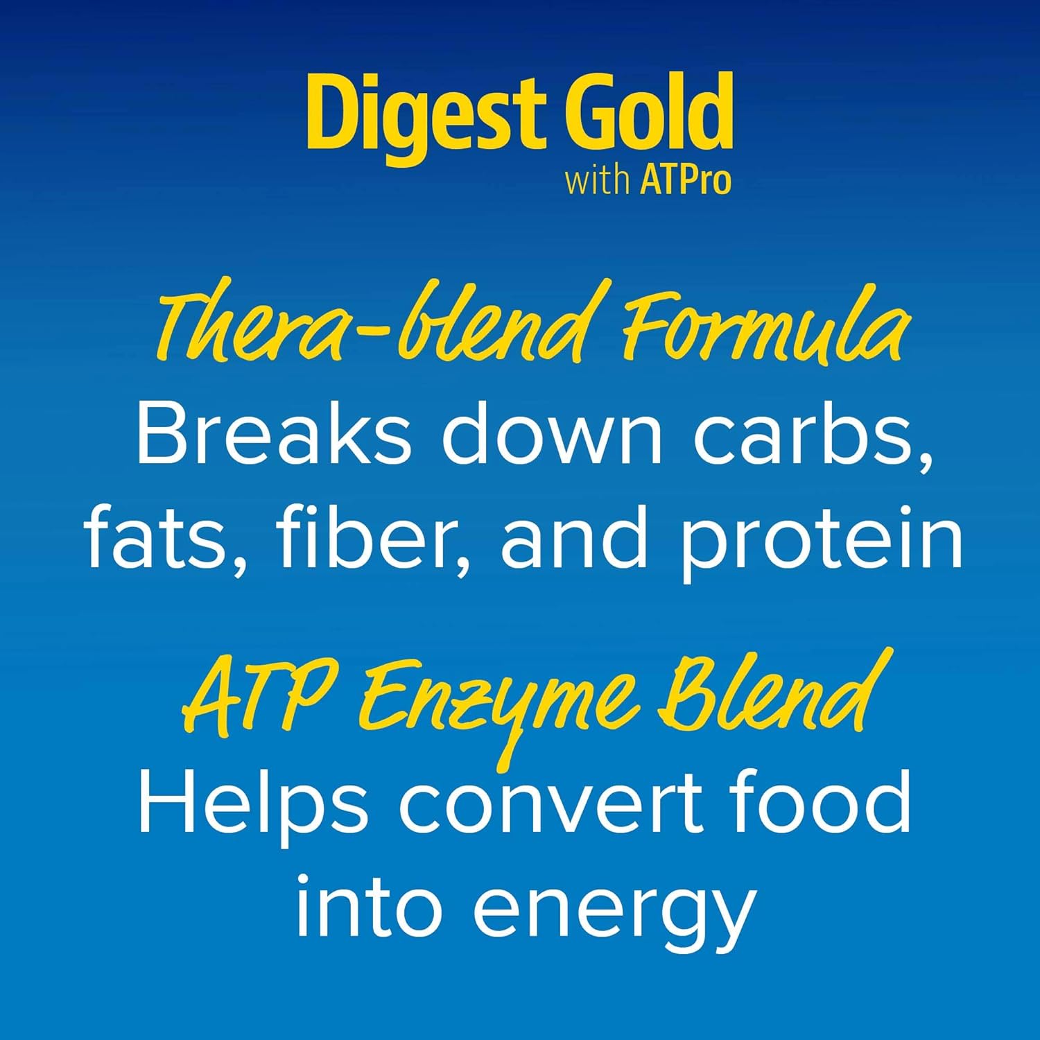Enzymedica, Digest Gold with ATPro, Daily Digestive Support Supplement with Enzymes and ATP, 240 Capsules (FFP): Health & Personal Care