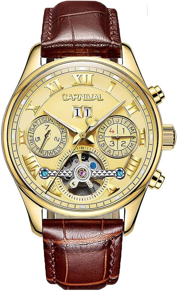 Tourbillon watch amazon Clearance