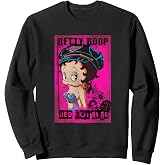 Betty Boop Red Hot Biker Betty Sweatshirt