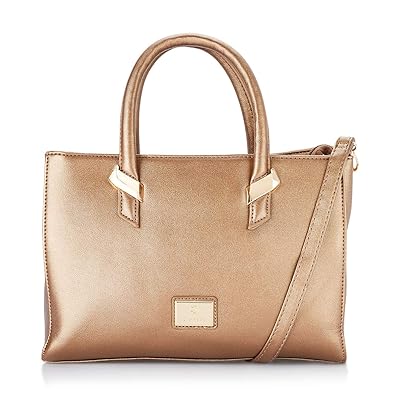 Caprese Joe Womens Satchel (Metallic Bronze)
