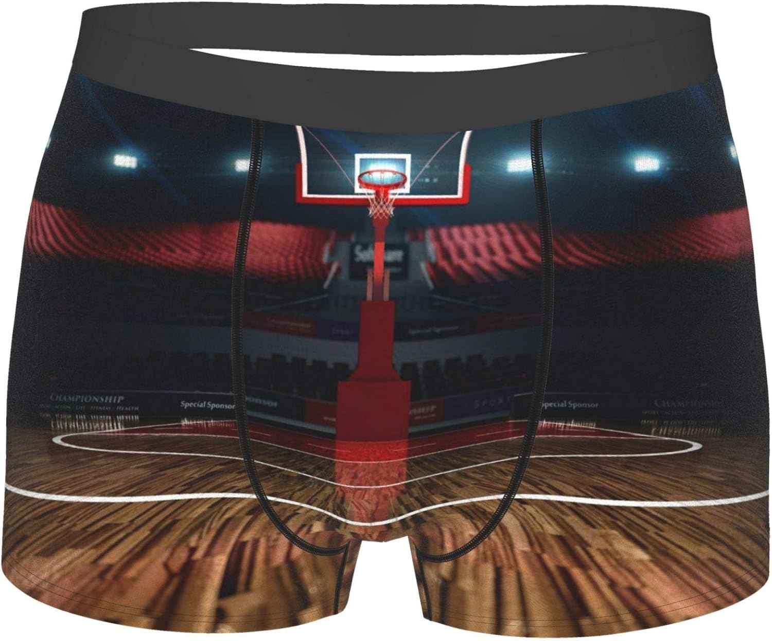 Men'S Boxer Briefs Professional Basketball Arena Mens Underwear, Boxer