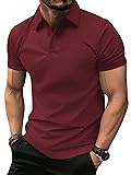 ZITY Mens Polo Shirts Short Sleeve Performance