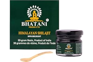 Bhatani Himalayan Shilajit Resin – 30g Pure Resin, Premium Reserve, Mineral-Rich Shilajit – High-Altitude Sourced, Small Batc