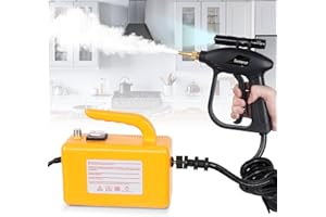 FLYKITTY Steam Cleaner - Steamer for Cleaning, Handheld Steam Cleaners for Home Use - High Pressure Steam Cleaner for Car Detailing, Bathroom, Kitchen, Grout and Tile