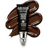 Bellaterra Cosmetics Satin Touch BB Cream, Dark 108, 1.69 fl oz (50 ml) | Tinted moisturizer and mineral foundation with buildable coverage
