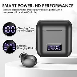 kurdene Wireless Earbuds, Mini Bluetooth Call Noise