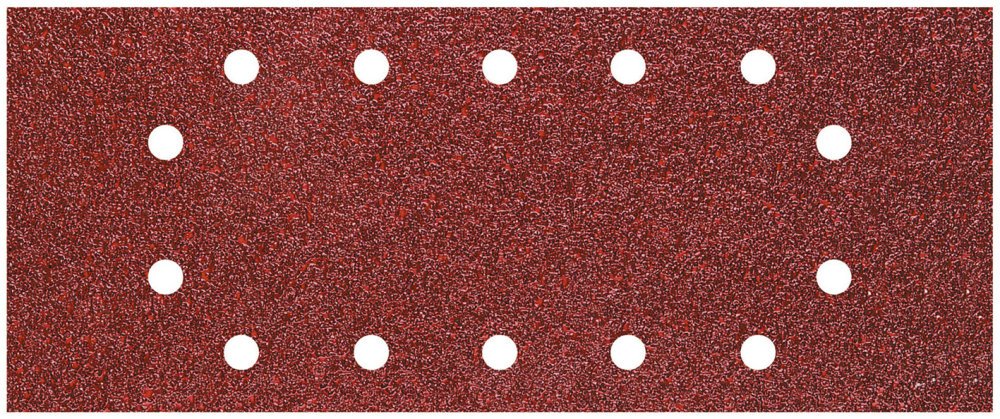 wolfcraft Sanding Sheets for Wood/Metal, 115 x 280 mm, grain 40–120, 25 Pcs. I 1986200