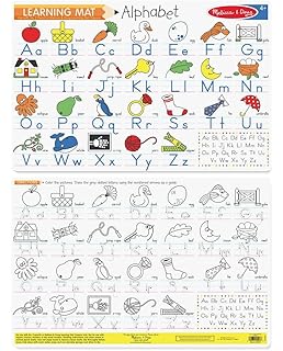 melissa and doug learning mat crayons
