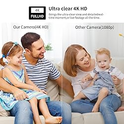 Mini Wireless Camera 4K HD WiFi Camera Small Home