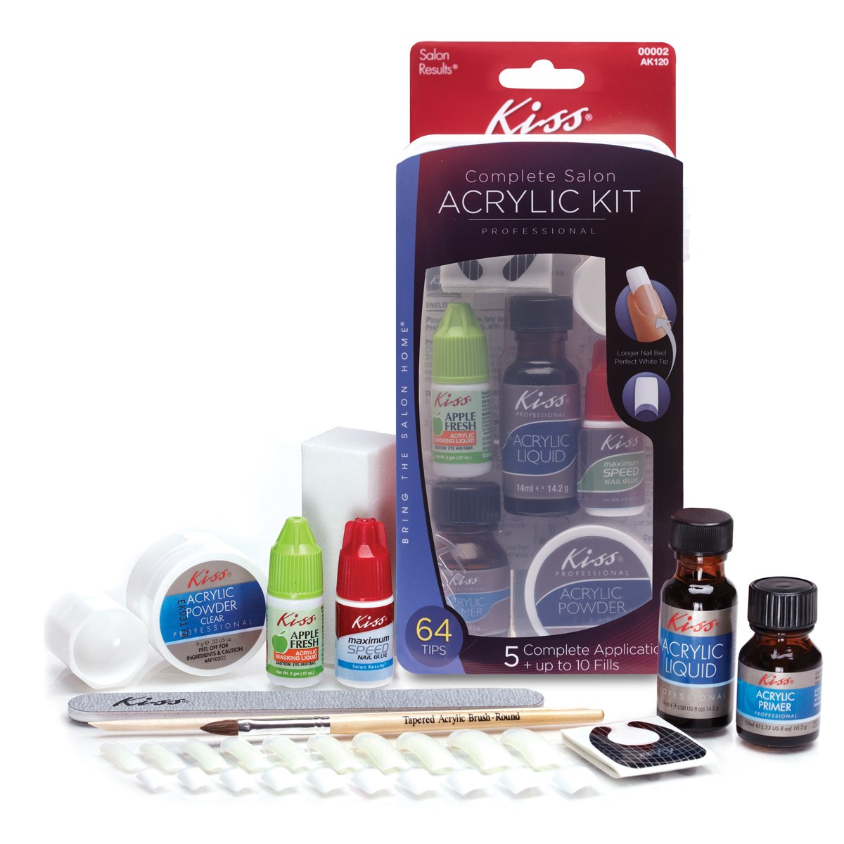 Kiss Products Complete Salon Acrylic Kit, 0.57 Pound Buy Online in UAE. Beauty Products in