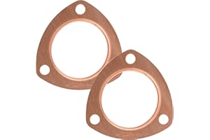 Mr. Gasket 7176C Collector Gasket - Set of 2 , Orange