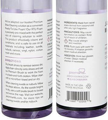 Amazon Com Jason Markk Unisex Ready To Use Foam Shoe Cleaner