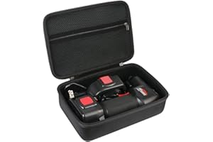 khanka Hard Travel Case Replacement for ONTEL/Oasser Air Hawk Pro Automatic Cordless Tire Inflator Portable Air Compressor