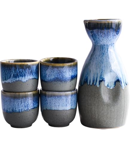 Amazon.com | Oenophilia Osaka Sake Set: Sake Sets