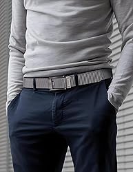 JUKMO Men's Reversible Ratchet Belt - 2 Styles in