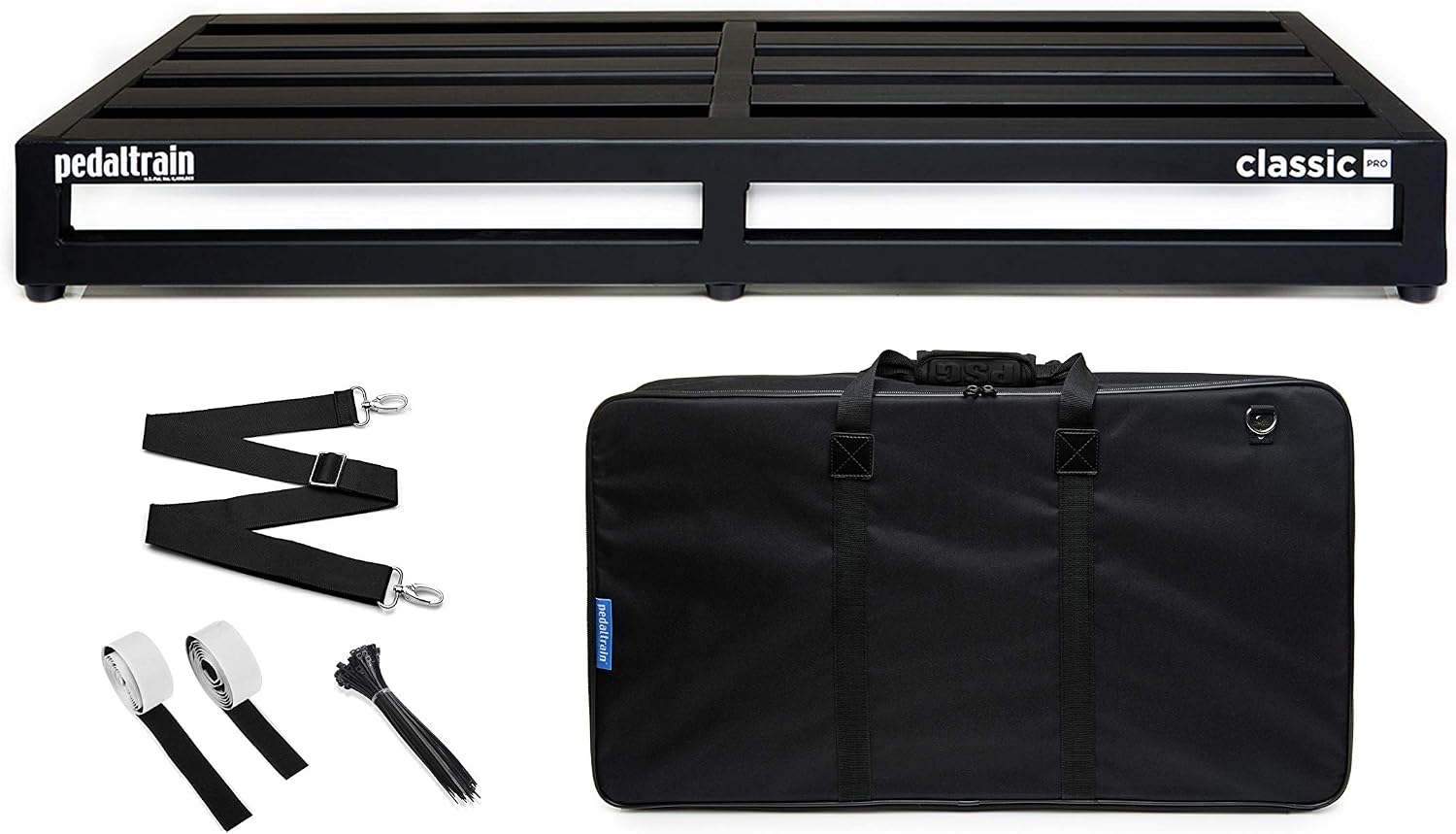Pedaltrain PT-CLP-SC Classic Pro with Soft Case 4 Rails - 32” x 16”, Mehrfarbig, 32" - Soft Case