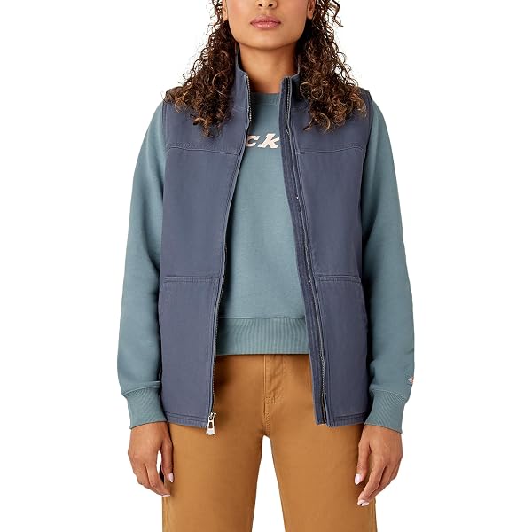 Dickies Gilet Donna Duratech Renegade - Tessuto Flex Con Finitura RepelPro, Antiolio E Acqua, Taglie Donna