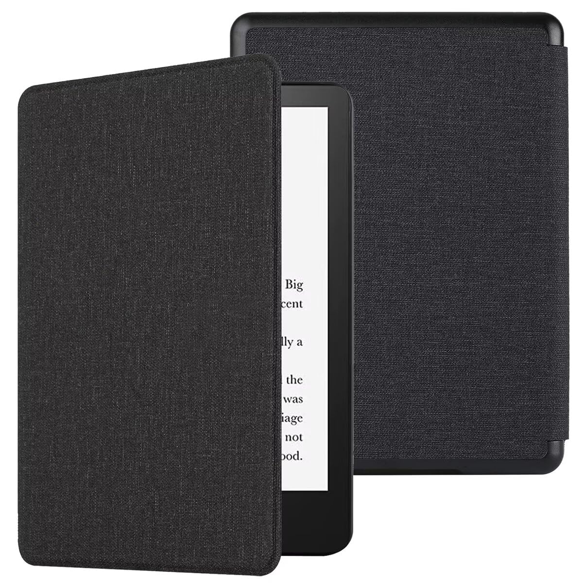 MOKASE Case Compatible with 6" Kindle Paperwhite (Fits 2012,2013,2015,2016 Version), Model NO: EY21 / DP75SDI, Slim Hard Case Protective Case Cover with Smart Wake/Sleep Funtion, Dark Grey