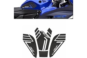 DEUYO for YZF-R7 YZF R7 YZFR7 2021 2022Motorcycle Anti Slip Fuel Oil Tank Pad Side Knee Grip Decals Protector Pads Stickers Motorcycle Accessories (White)