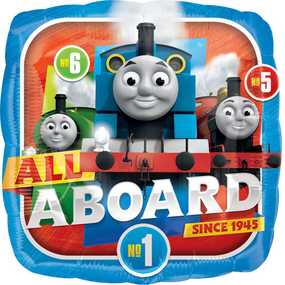 Photo 1 of Thomas Happy Birthday Jumbo XL Foil Balloon