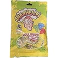 Warheads Lollipops I Blue Raspberry, Black Cherry, Green Apple, 10 per package. 2.64oz