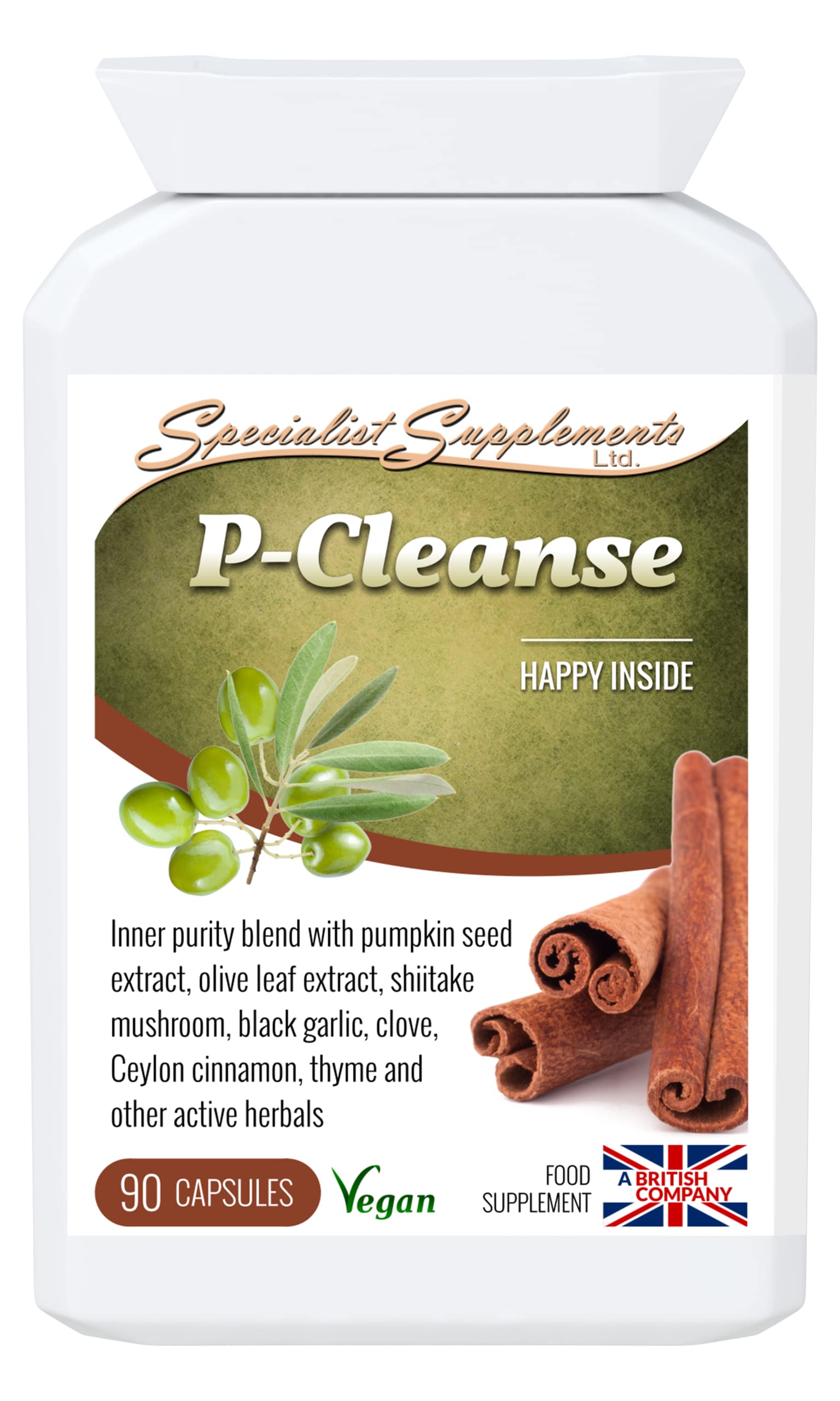 Specialist Supplements P-Cleanse, 90 Capsules