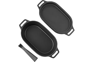 Uargd Enameled Cast Iron Dutch Oven, 3.5 Quart Pot with Lid and Side Handles, Durable Heavy-Duty Cookware, Compatible with Ov