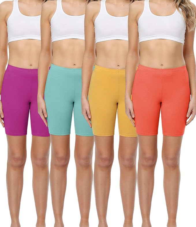 Buy wirarpa Women's Cotton Underwear Boy Shorts Under Dresses Long Leg