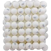 MAPOL 100ct White 3-Star Table Tennis Ball Advanced Training Ping Pong Ball | Lively,Consistent Bounce, Perfect for Drills. No Dent, Durable Build Holds Shape. Reliable Performance for Extended Training