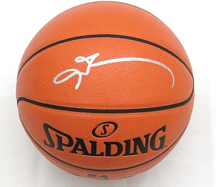 allen iverson autographed basketball