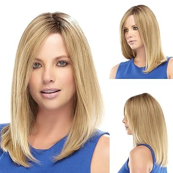 Amazon Com Gnimegil Long Straight Synthetic Hair Replacement