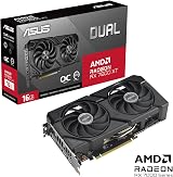 ASUS Radeon RX 7600 XT Dual OC 16GB GDDR6 PCIe 4.0 2801MHz Boost view 2