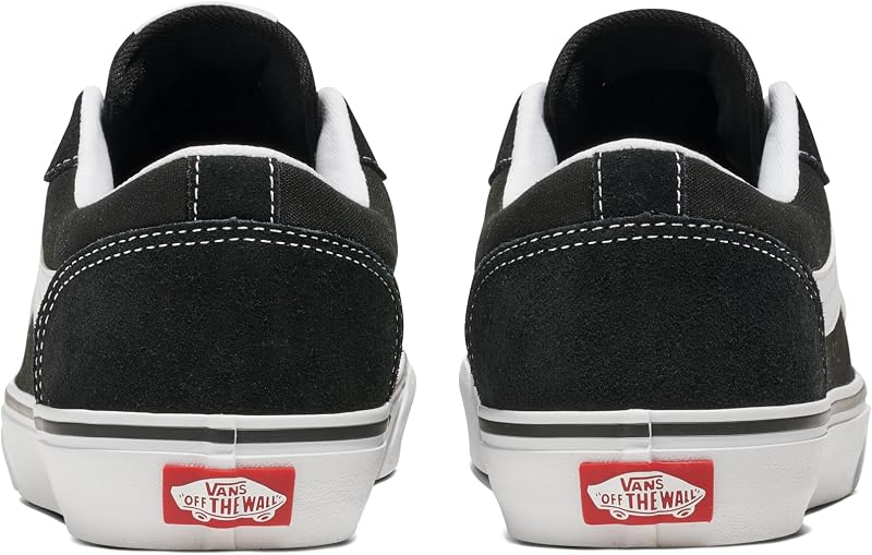 Herren Vero Wildleder-Sneaker, Black/White, 40.5 EU