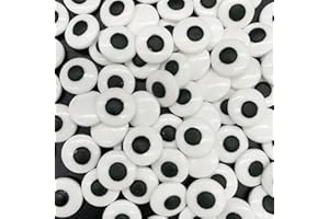 Weraru Big Candy Eyeballs Eye Ball Sweets Cake Cupcake Toppers Cookie Dessert Sprinkles Decorations for Christmas Birthday Party Supplies 4.2Ounce